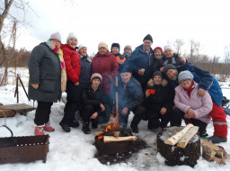 Зимняя прогулка д. Климово